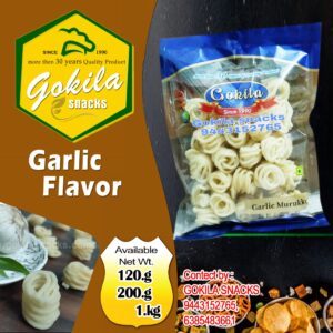 Garlic Murukku